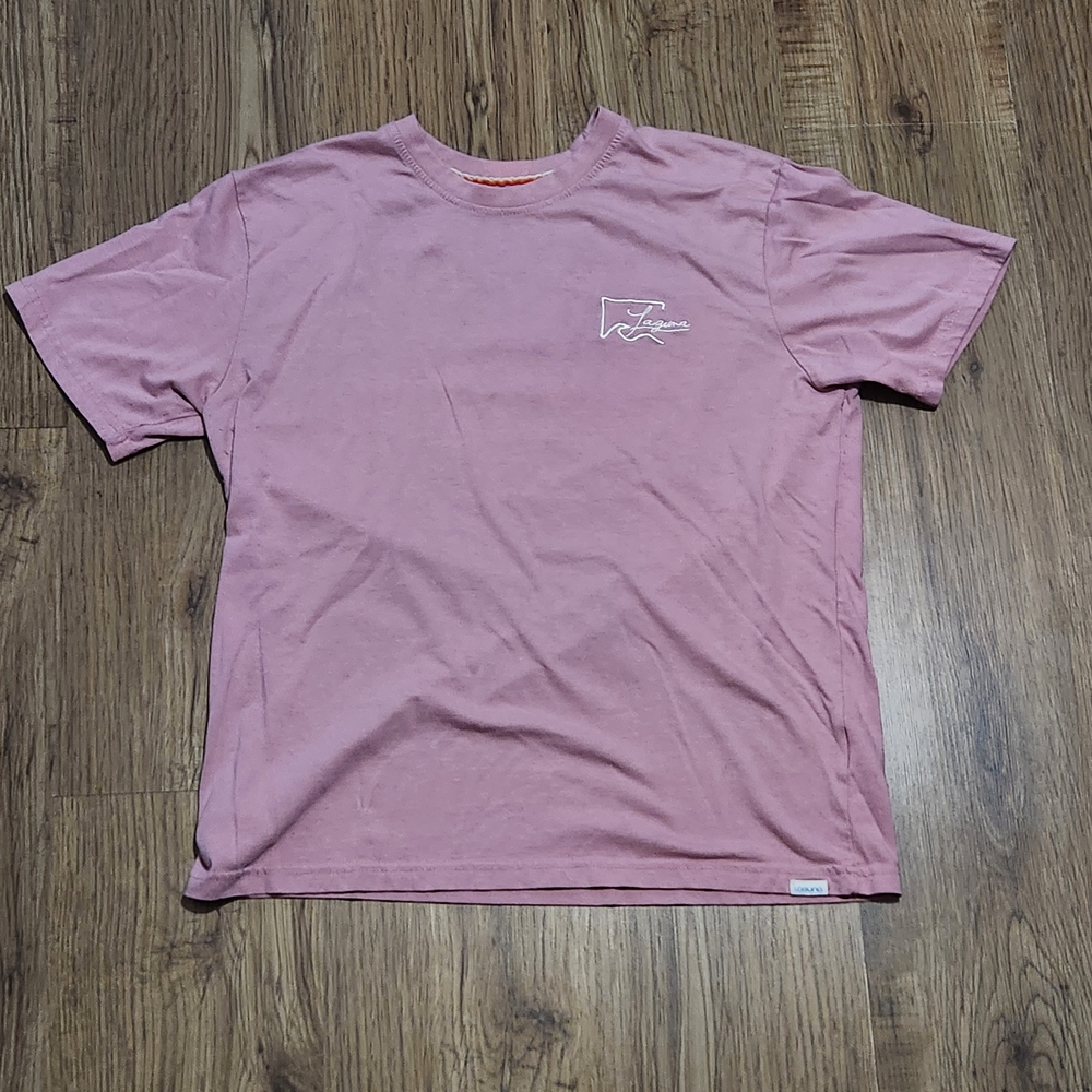 Laguna B Men's Short Sleeve Crewneck Tee in Dusty Rose